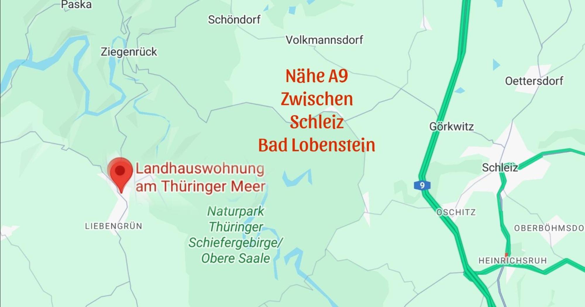 Landhauswohnung Am Thueringer Meer - Fuehlen Wie Zuhause Remptendorf Zewnętrze zdjęcie